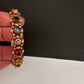 Navratan Multi Color Openable Kada Bracelet - 