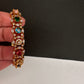 Navratan Multi Color Openable Kada Bracelet - 