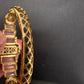 Victorian Moissanite Color Openable Kada Bracelet - Pink