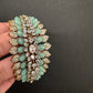 Victorian AD Color Openable Kada Bracelet - MintGreen