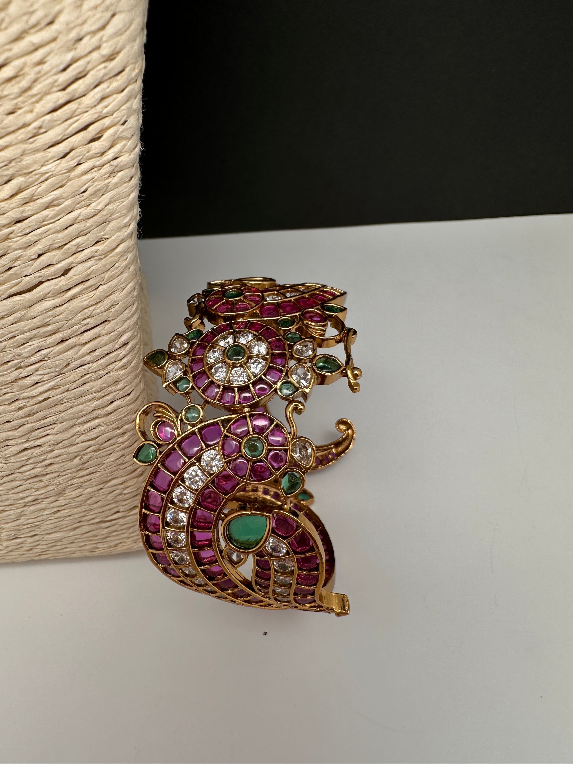 Kemp CZ Openable Kada Bracelet - 