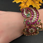 Kemp CZ Openable Kada Bracelet - 
