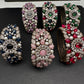 Victorian AD Beads Color Openable Kada Bracelet - Green