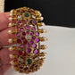 Kemp Multi Color Stones Openable Kada Bracelet - 