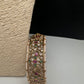 Kemp Multi Color Stones Openable Kada Bracelet - 