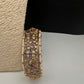 Kemp Multi Color Stones Openable Kada Bracelet - 