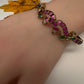 Kemp Multi Color Stones Openable Kada Bracelet - 