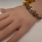 Kemp Multi Color Stones Openable Kada Bracelet - 