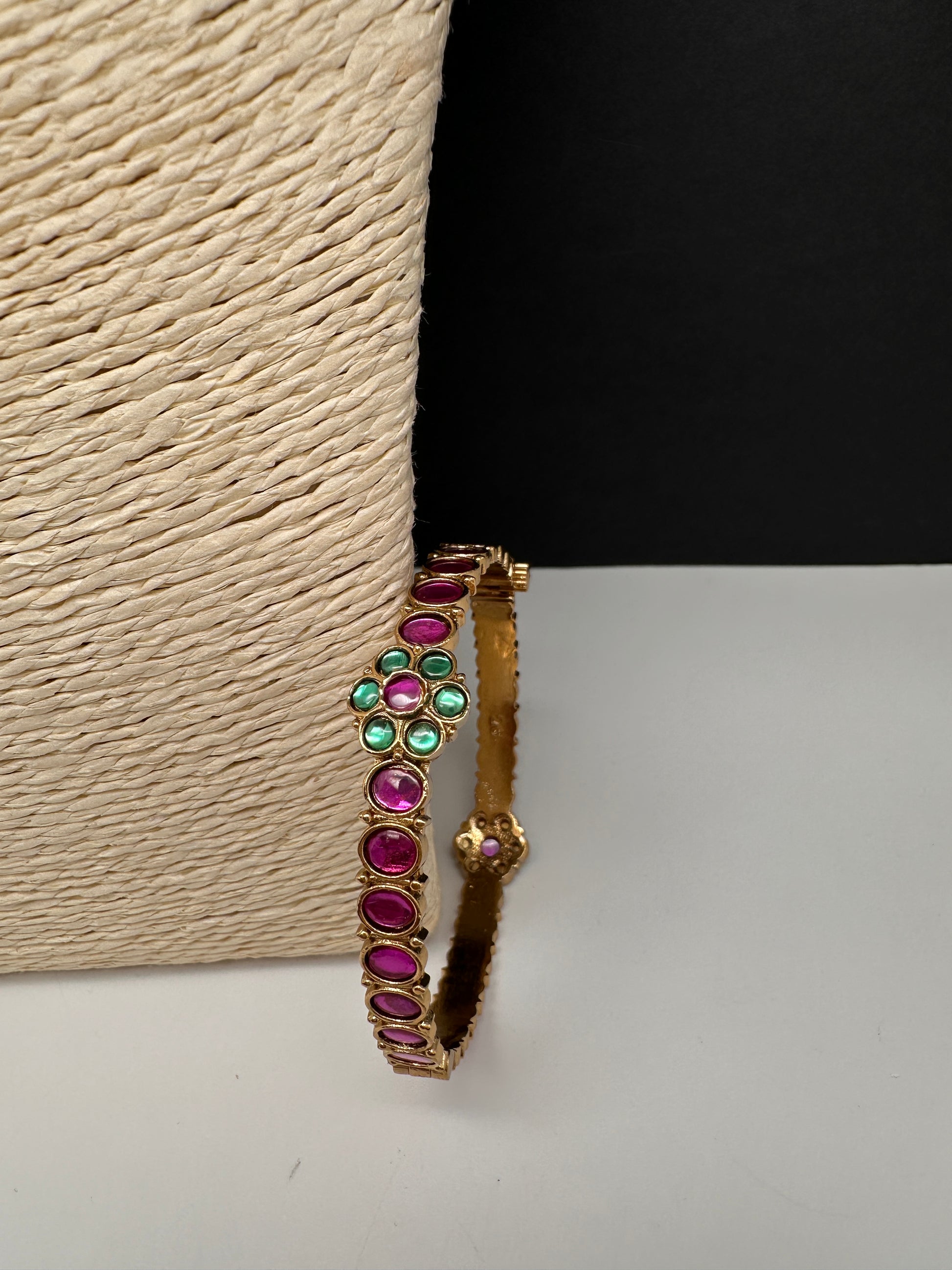 Kempu Openable Kada Bracelet - 