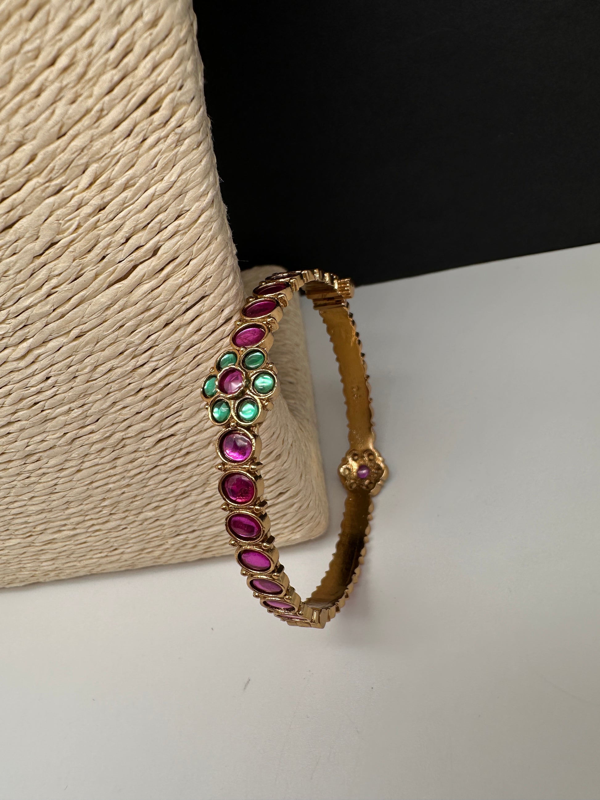 Kempu Openable Kada Bracelet - 