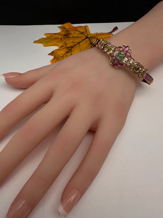 Kempu Openable Kada Bracelet - 