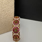 Kemp Floral Openable Kada Bracelet - 