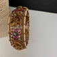 Kemp Floral Openable Kada Bracelet - 