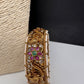 Kemp Floral Openable Kada Bracelet - 