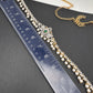 AD Ganga Jamuna Polish Green Stone Hip Chain Kamarbandh