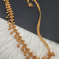 Sleek Red Green Multi Stone Matte Finish Hip Chain Vaddanam