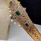 AD Emerald Pendent Self Design Hip Belt Vaddanam