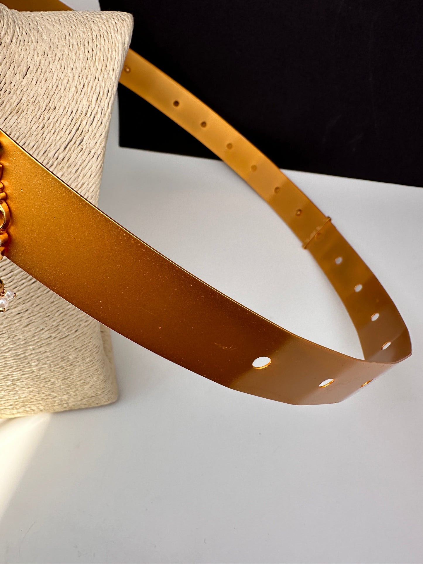 Kempu Kundan Pendent Hip Belt Vaddanam