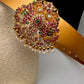 Kempu Kundan Pendent Hip Belt Vaddanam