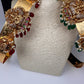 Self Design AD Goddess Laksmi Kamarband WaistBelt - Red