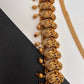 Goddess Lakshmi Peacock Nakshi Antique Matte Finish Hip Belt Kamarbandh