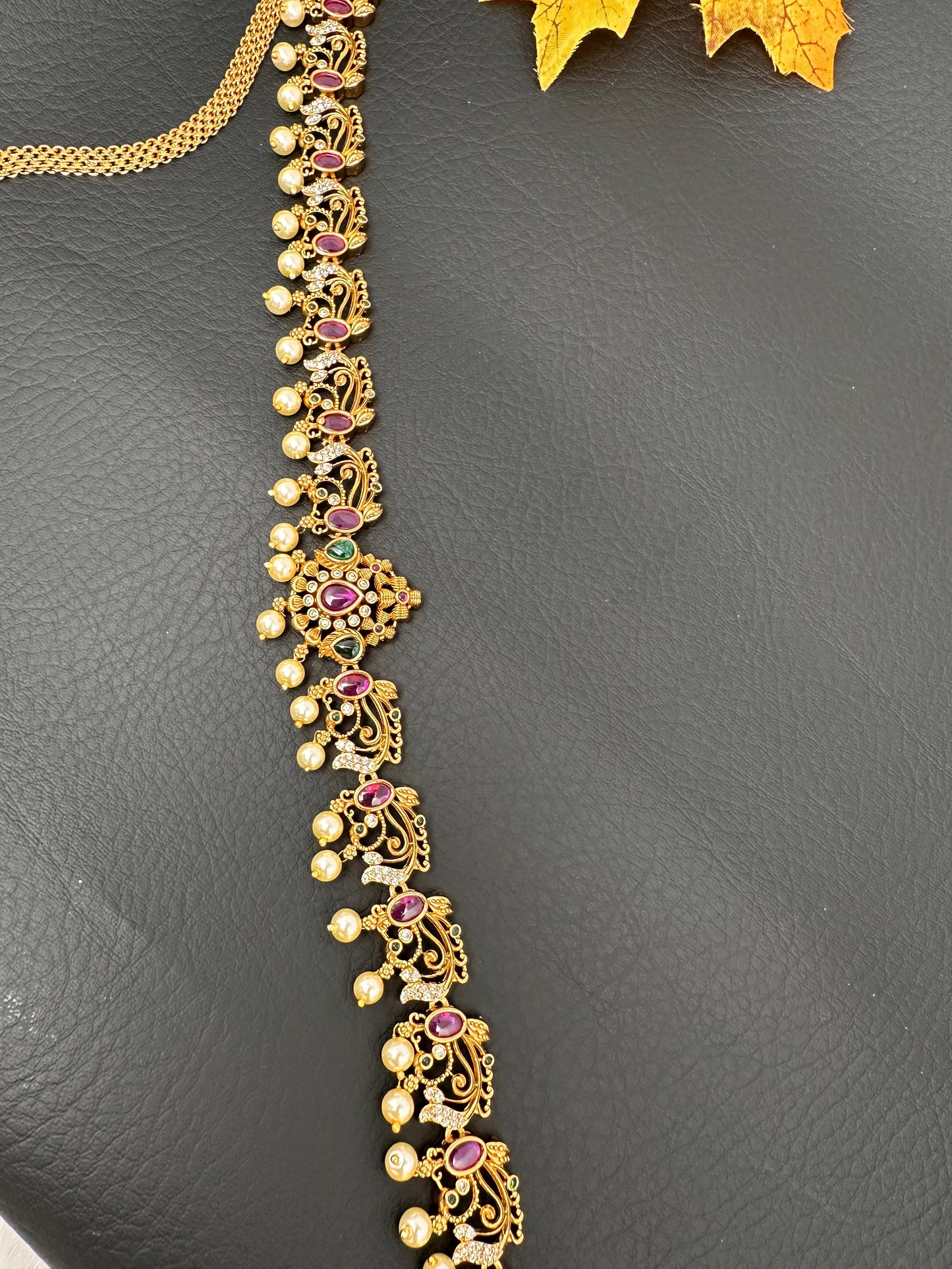 Matte Finish Multi Color Hip Belt Kamarbandh