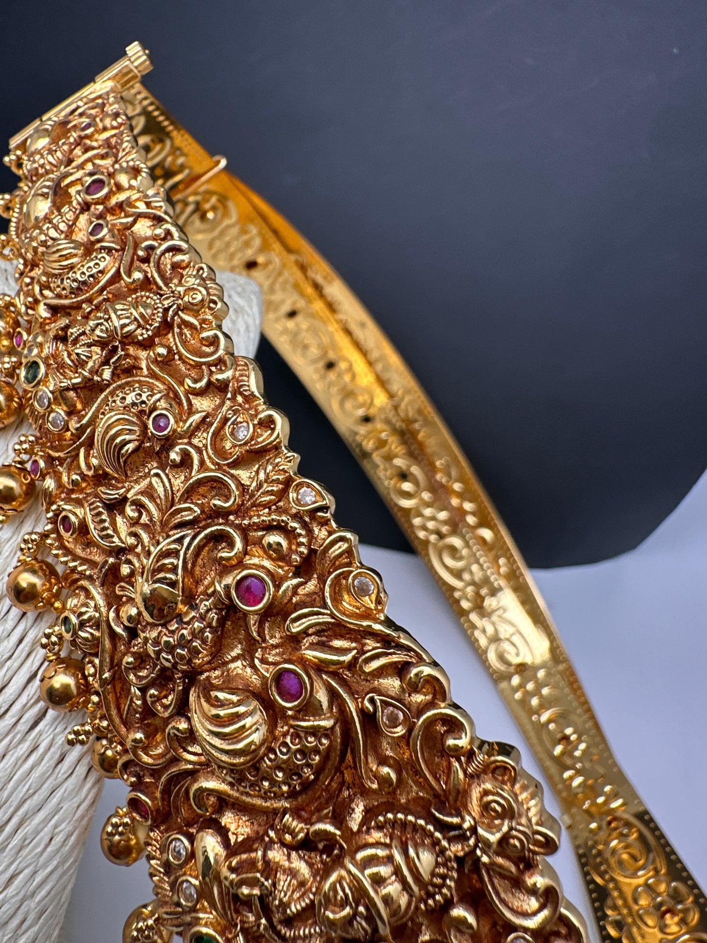 Matte Goddess Lakshmi  Hip Belt Kamarbandh