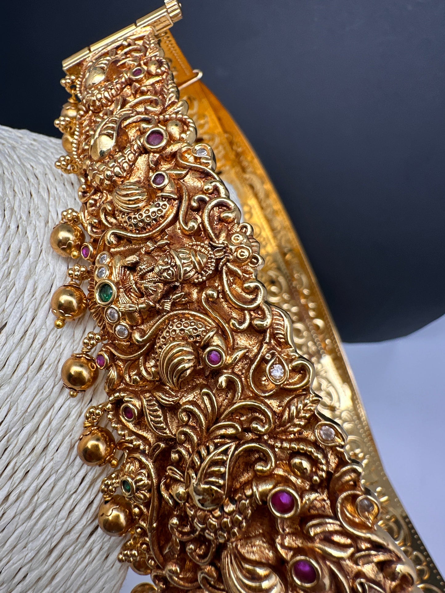 Matte Goddess Lakshmi  Hip Belt Kamarbandh
