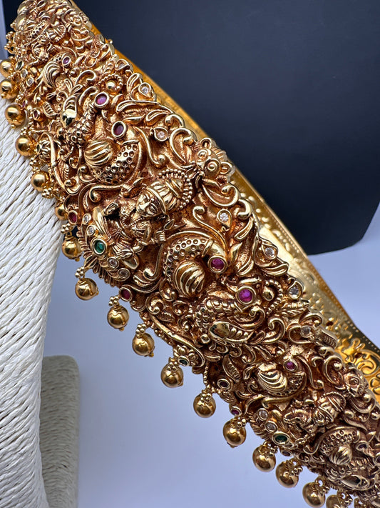 Matte Goddess Lakshmi  Hip Belt Kamarbandh