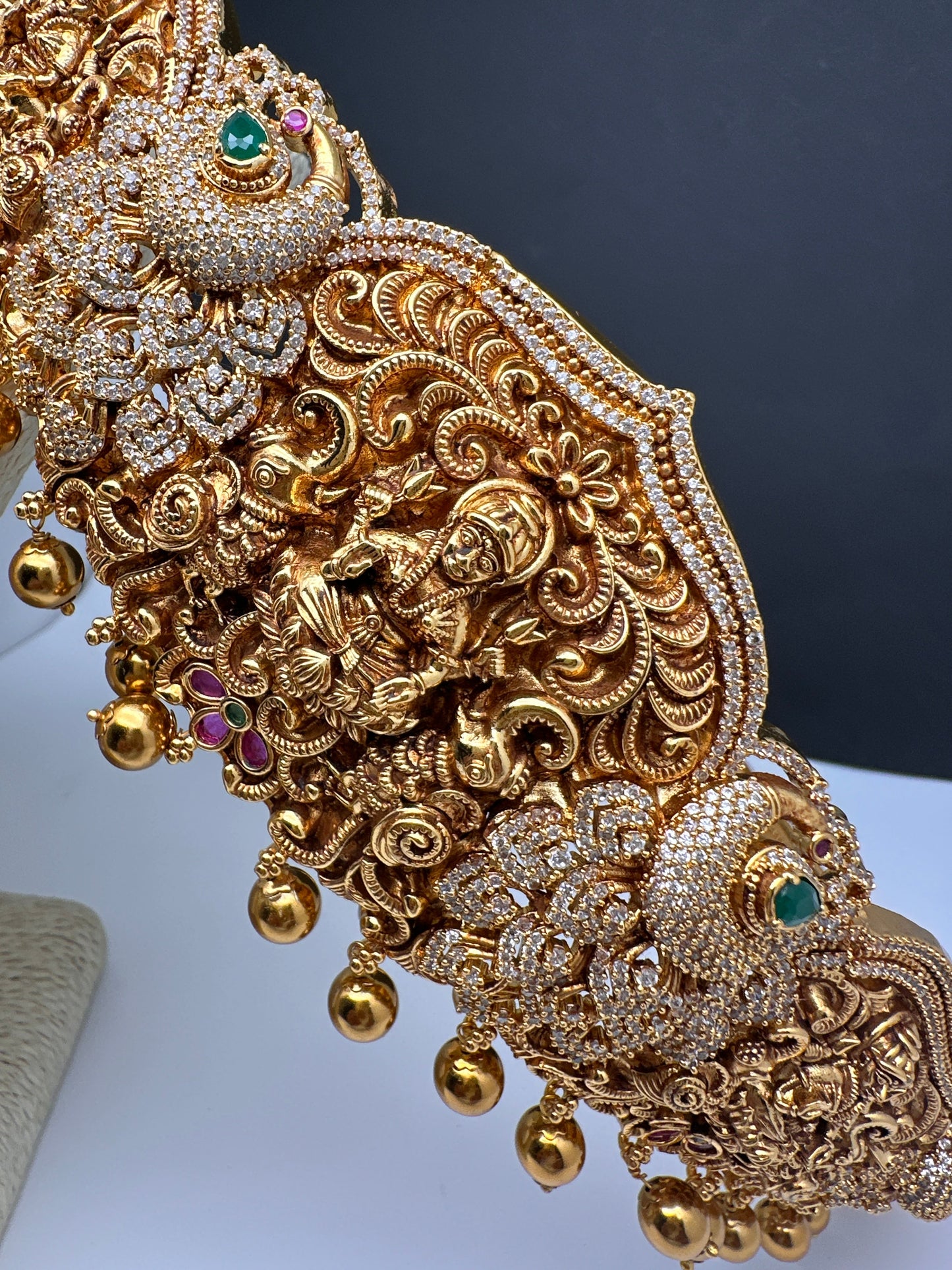 Matte Goddess Lakshmi  Hip Belt Kamarbandh
