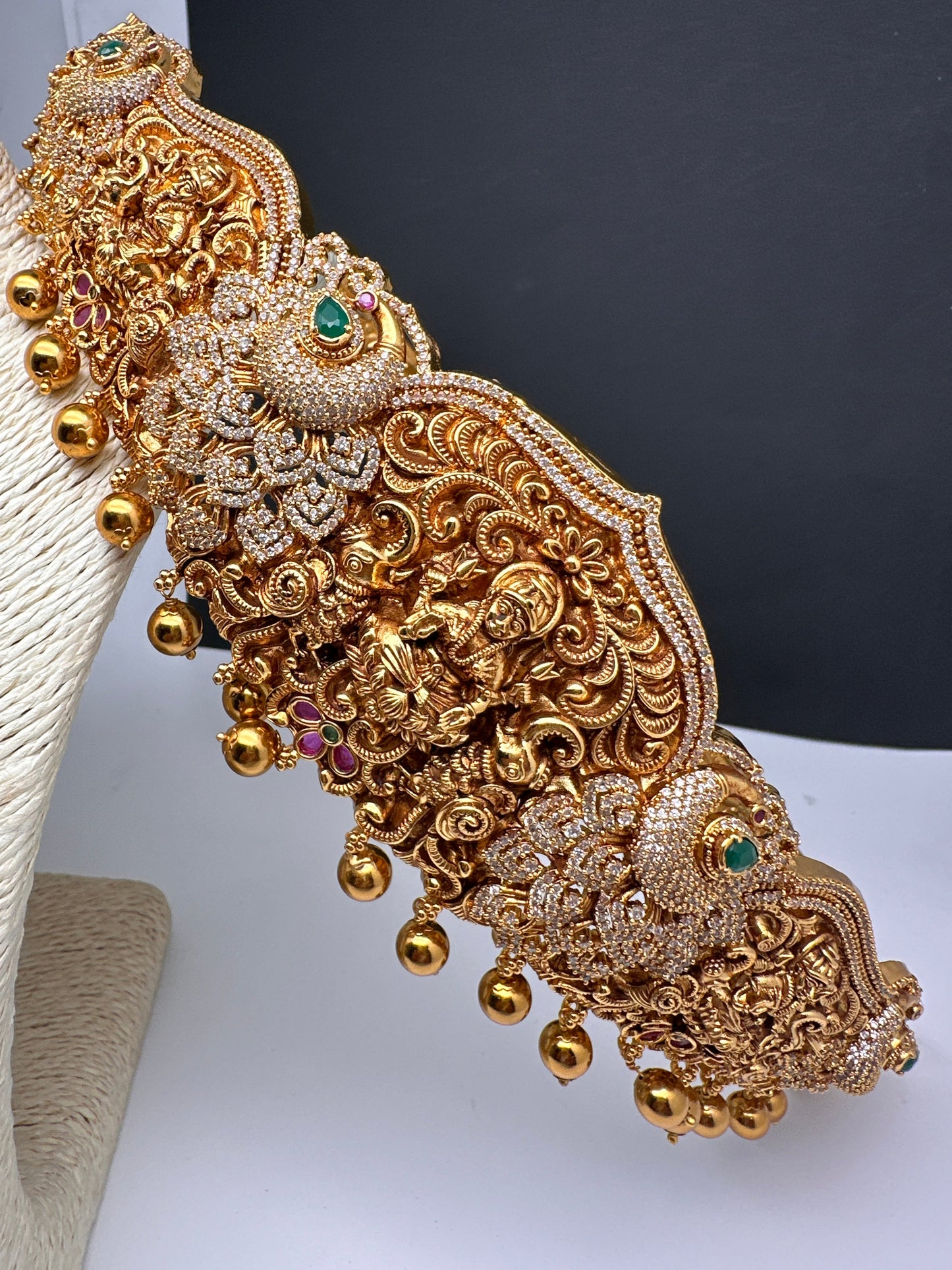 Matte Goddess Lakshmi  Hip Belt Kamarbandh