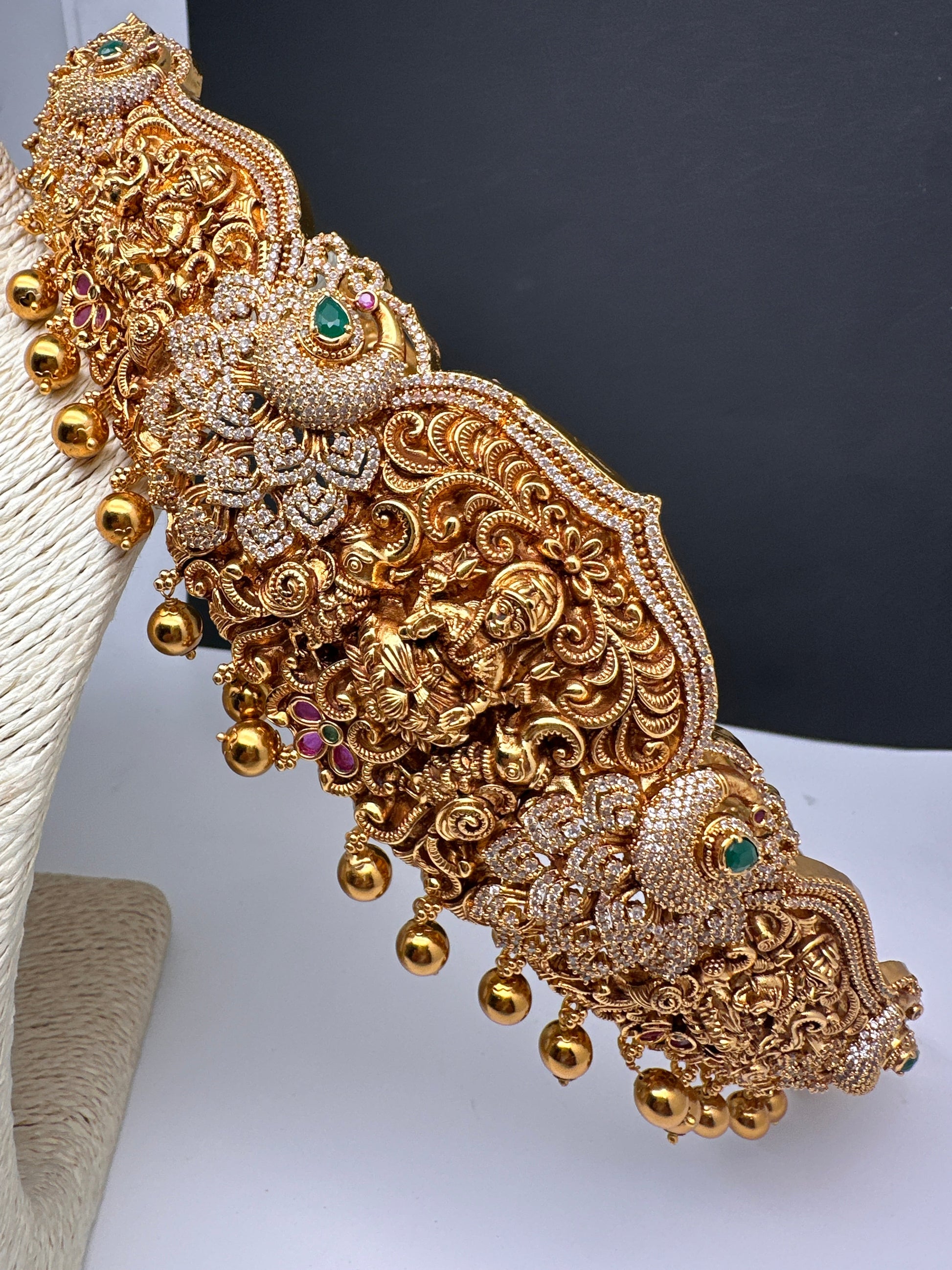 Matte Goddess Lakshmi  Hip Belt Kamarbandh