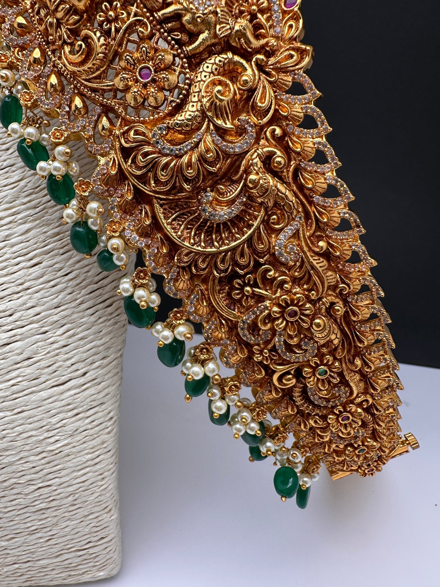 Matte Goddess Lakshmi Nakshi Hip Belt Vaddanam