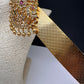 CZ Multi Stone Pendent Hip Belt Vaddanam