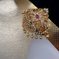 CZ Multi Stone Pendent Hip Belt Vaddanam