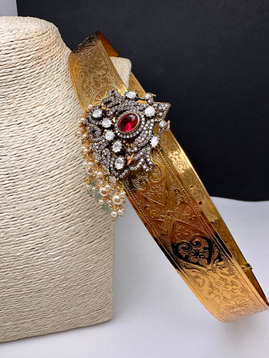 Self Design AD Peacock Kamarband WaistBelt