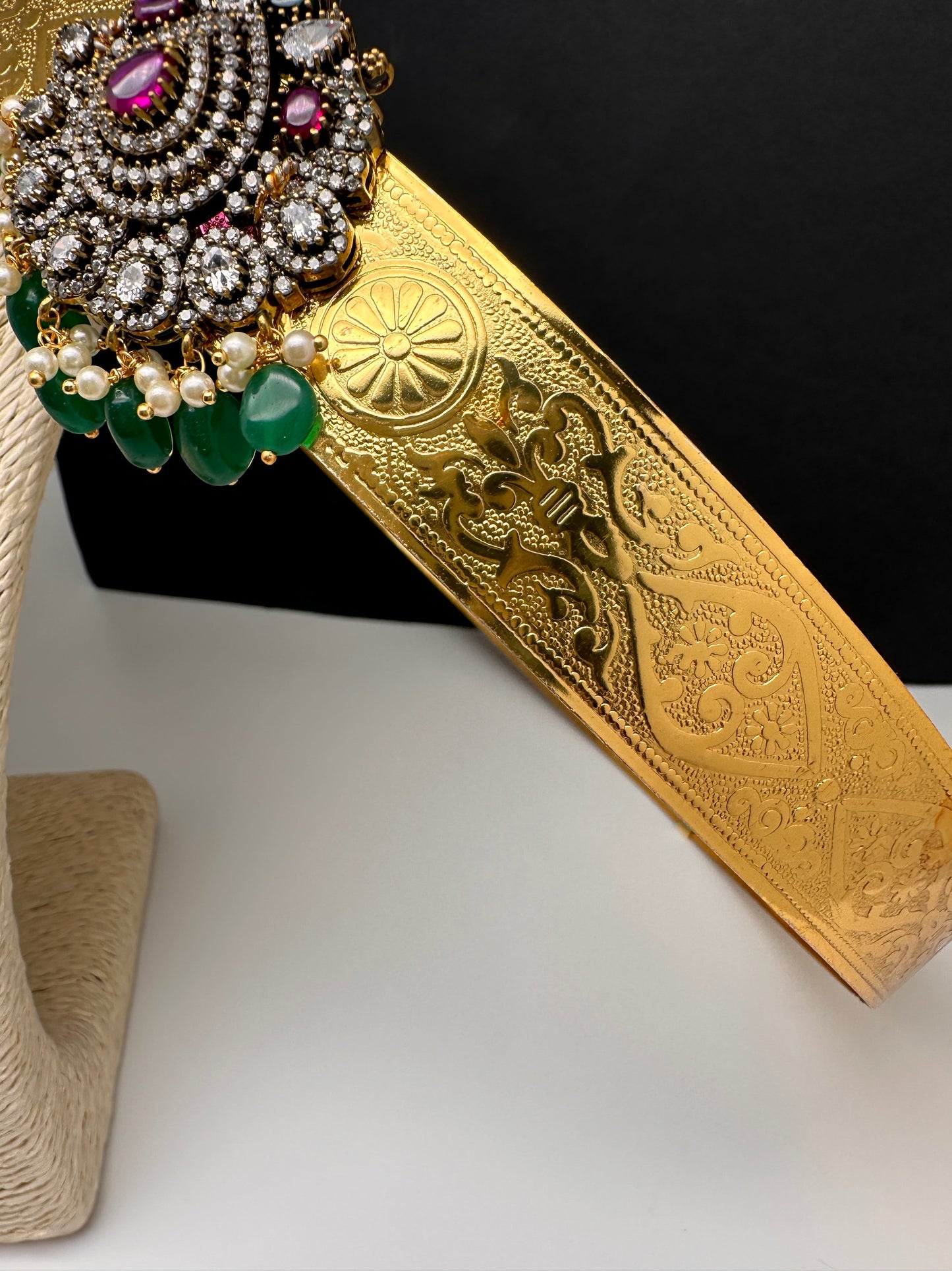 Self Design AD Peacock Kamarband WaistBelt