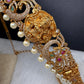Kids Kamarband Hip Chain  Goddess Lakshmi AD Matte Finish