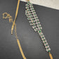AD Ruby Emerald Hip Chain Vaddanam - Green