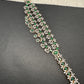 AD Ruby Emerald Hip Chain Vaddanam - Green