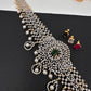 AD Kamarband Hip Chain With Changabale Stones Finish