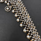 AD Kamarband Hip Chain With Changabale Stones Finish