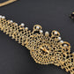AD Kamarband Hip Chain With Changabale Stones Finish