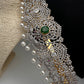 AD Diamond Finish Changeable Stone Hip Belt Kamarbandh - 