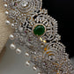 AD Diamond Finish Changeable Stone Hip Belt Kamarbandh - 
