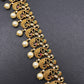 Sleek Goddess Lakshmi Matte Hip Chain Belt - 