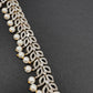 Sleek AD  Changeable Color Stone Pearls Hip Chain Kamarbandh - 