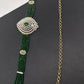 Beads Diamond Finish Hip Chain - Green