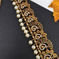 Goddess lakshmi Mango Matte  Hip Chain Kamarbandh - 