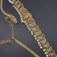 Goddess lakshmi Mango Matte  Hip Chain Kamarbandh - 